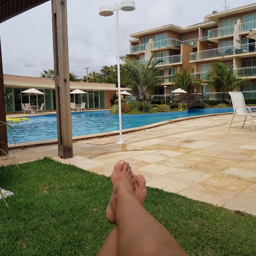 Palm Beach Porto Das Dunas, Apartamento Todo Climatizado Terreo A 350 Metros Beach Park Акуираз Екстериор снимка