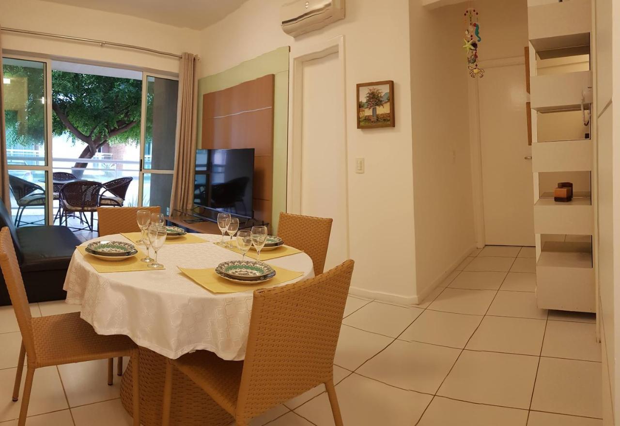 Palm Beach Porto Das Dunas, Apartamento Todo Climatizado Terreo A 350 Metros Beach Park Акуираз Екстериор снимка