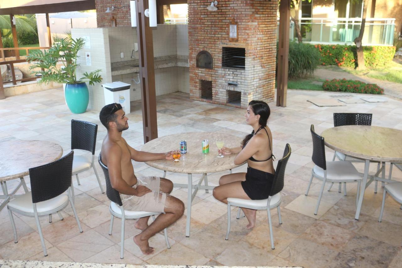 Palm Beach Porto Das Dunas, Apartamento Todo Climatizado Terreo A 350 Metros Beach Park Акуираз Екстериор снимка
